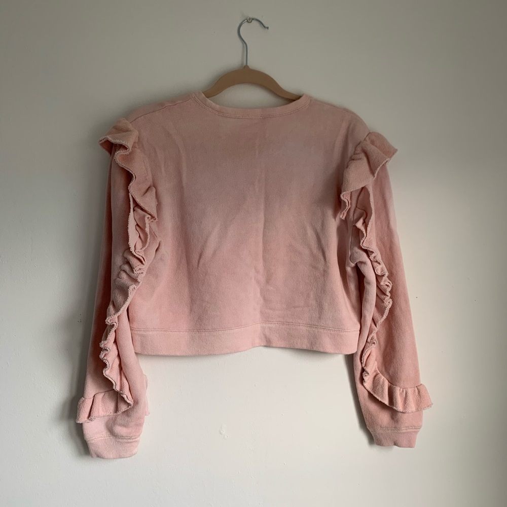 Loveshackfancy Ruffle Sleeve Pullover - image 5